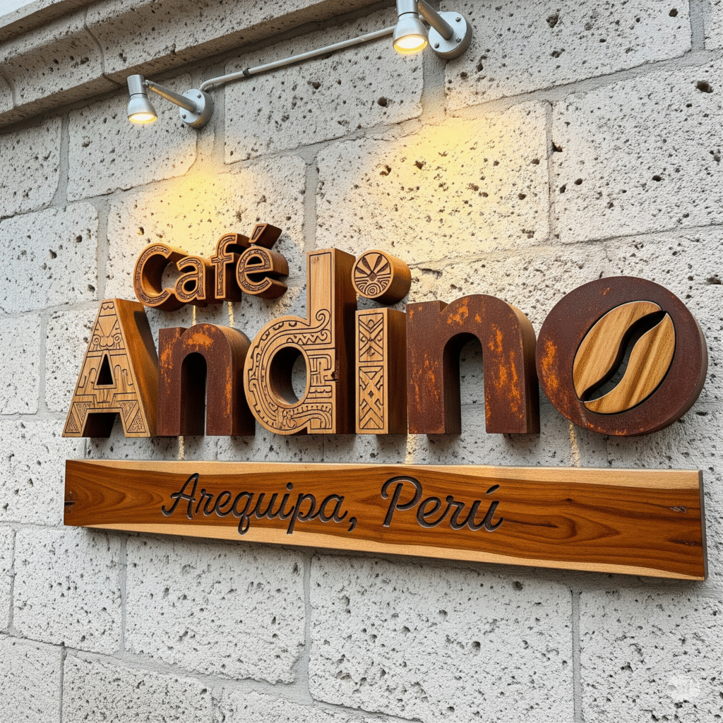 Más Allá del Menú: Tu Marca como Experiencia 12 letras corporeas restaurantes ccimasenalizaciones peru