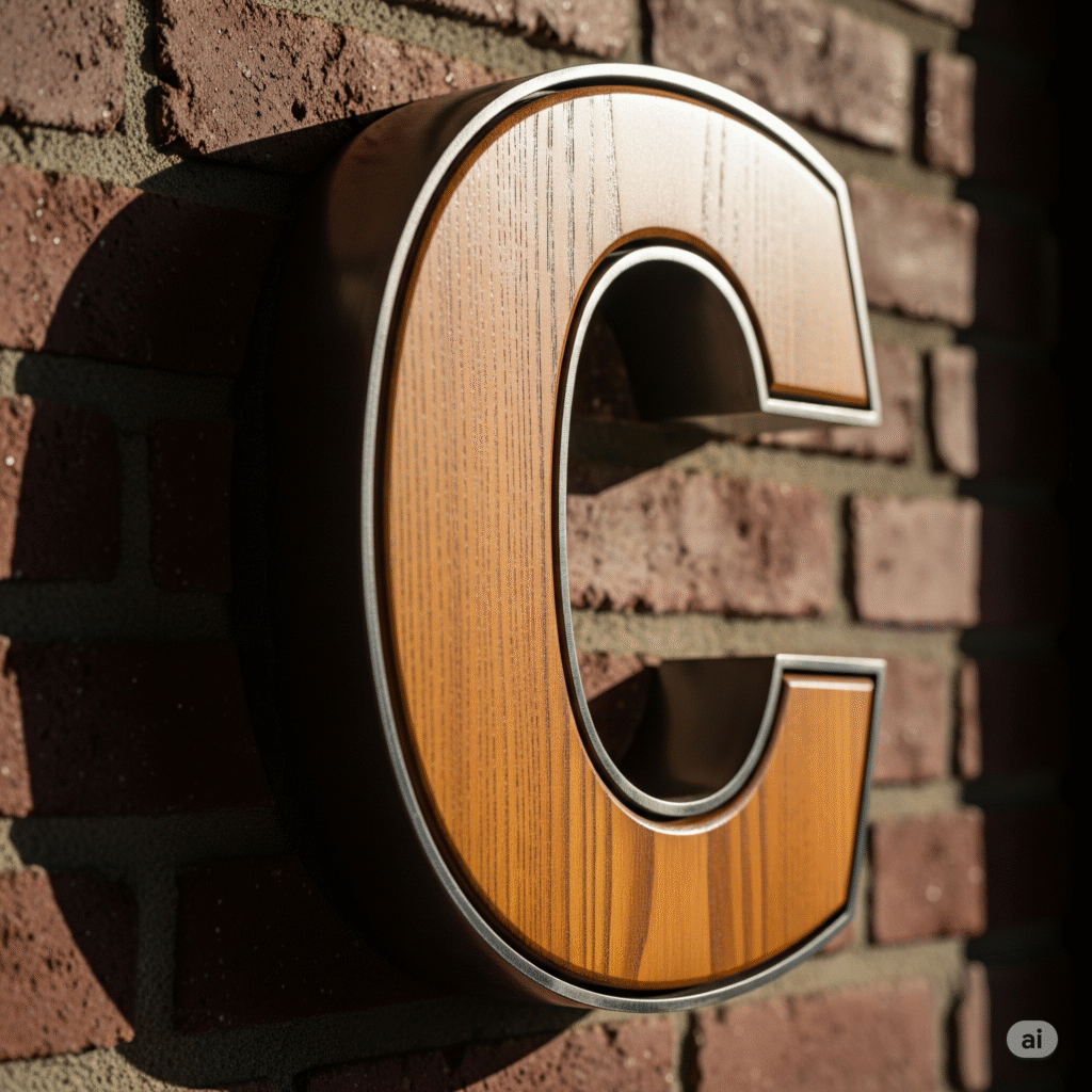 Más Allá de la Vista: Rótulos que Puedes Sentir 12 letras corporeas texturizadas ccimasenalizaciones peru