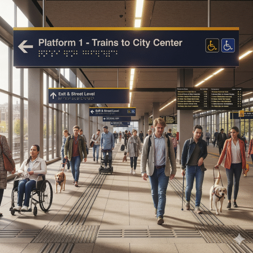 senales inclusivas braille pictogramas ccimasenalizaciones peru