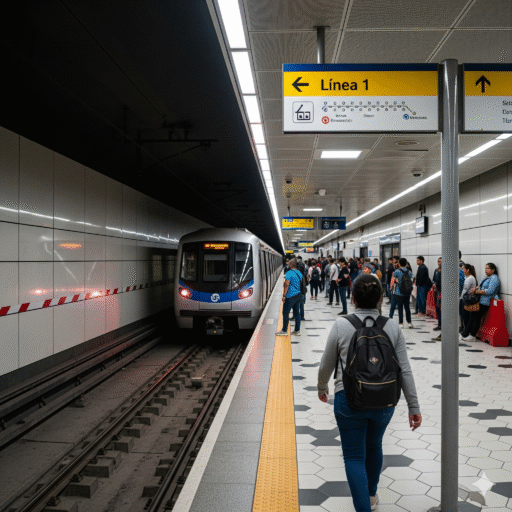 senales para estaciones de metro ccimasenalizaciones peru