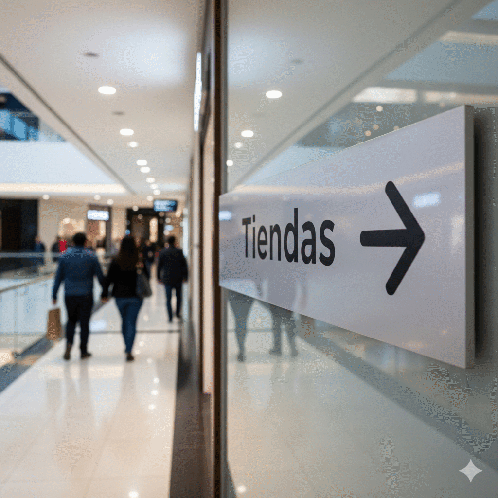 Más allá de la tienda: Cómo las Señales Simples Optimizan tu Experiencia de Compra 11 senales planas en centros comerciales ccimasenalizaciones peru