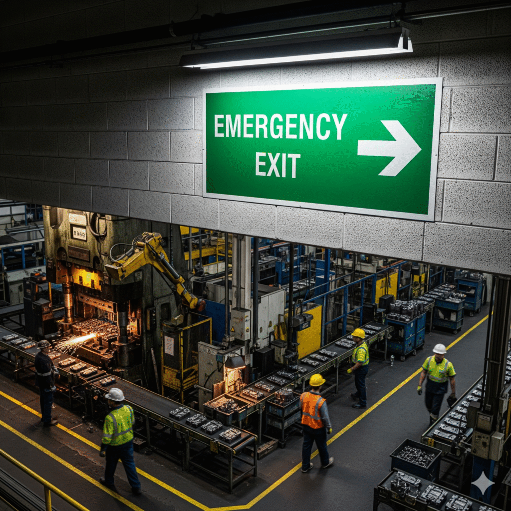 Seguridad en la industria: el rol de la señalización plana y efectiva 1 senalizacion en zonas industriales ccimasenalizaciones peru