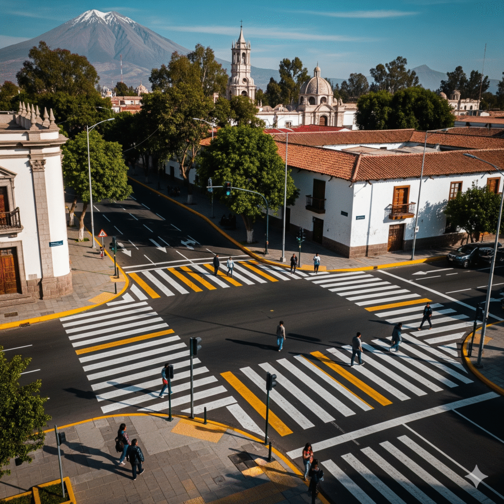 Caminando Seguros: El Poder de la Señalética en Cruces Peatonales Urbanos 1 senalizacion peatonal seguridad urbana ccimasenalizaciones peru