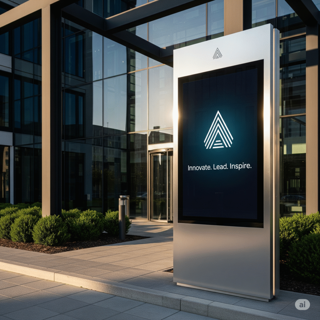 La Primera Impresión Cuenta: ¿Está tu Tótem Publicitario Generando Confianza en tu Negocio? 1 totems publicitarios confianza ccimasenalizaciones peru