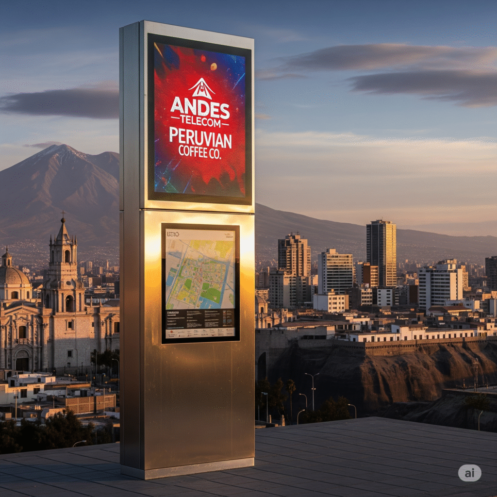 totems publicitarios materiales guia ccimasenalizaciones peru