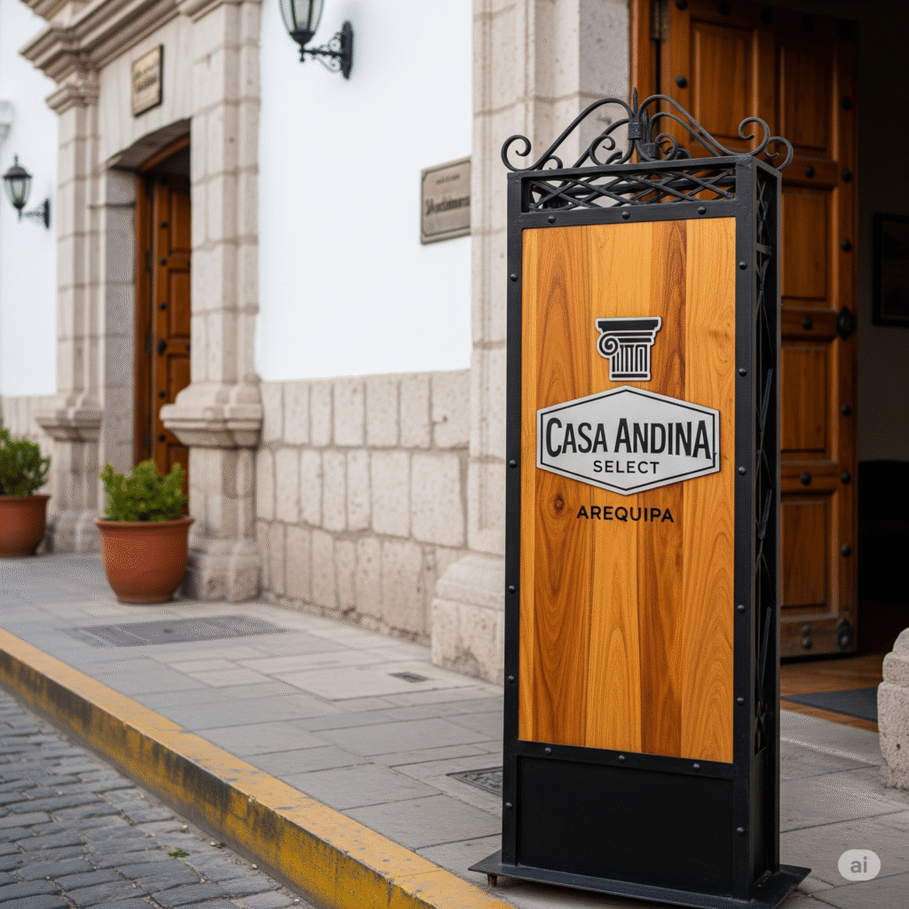 El Tótem que Cuenta tu Historia: Diseño Exclusivo para tu Marca 4 totems publicitarios personalizados ccimasenalizaciones peru