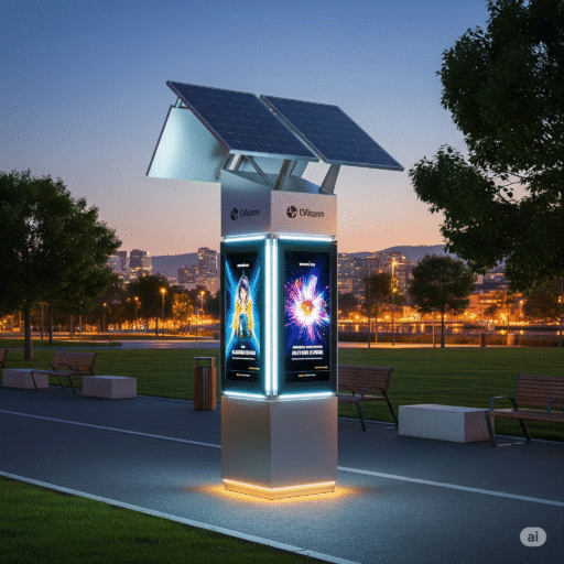 totems publicitarios solares innovacion sostenibilidad ccimasenalizaciones peru