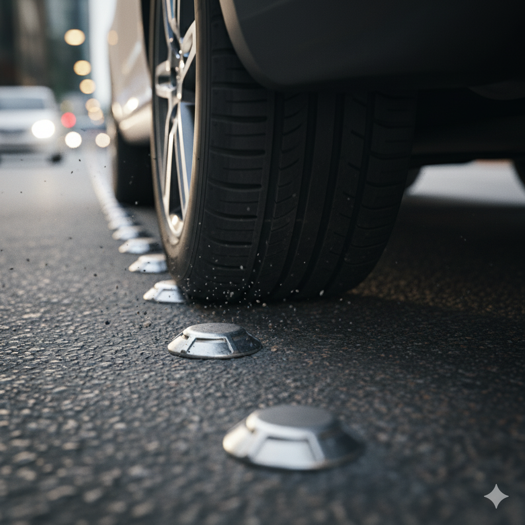 ¿Cómo las tachas viales pueden salvar vidas en las calles de Arequipa y Lima? 12 disuasores de velocidad urbanas ccimasenalizaciones peru