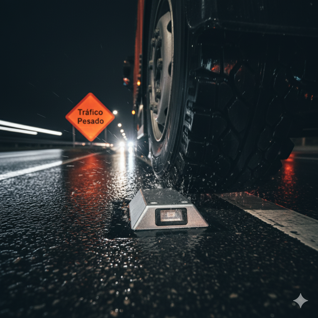 ¿Tu Avenida es Segura de Noche? La Solución de Bajo Costo y Alta Efectividad en el Tráfico de Lima y Arequipa 1 ojos de gato en avenidas seguridad urbana ccimasenalizaciones peru