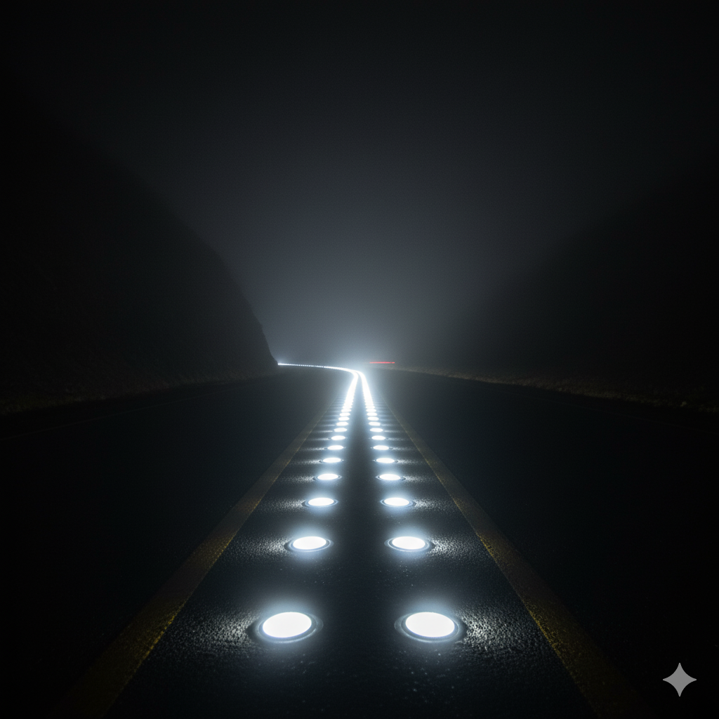 Más Allá de la Luz: Descubre por qué los Ojos de Gato Viales son la Clave de la Seguridad en tus Viajes Nocturnos 1 ojos de gato en senalizacion vial ccimasenalizaciones peru