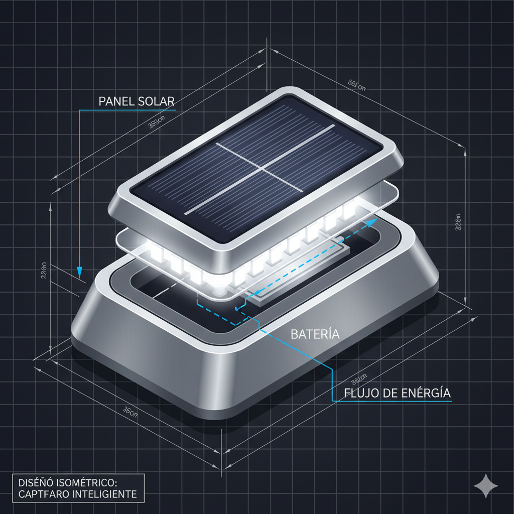 No Reflejes, ¡Emite Luz! El Secreto de los Ojos de Gato Inteligentes para Ver 10 Veces Más Lejos en la Carretera 1 ojos de gato inteligentes balizamiento ccimasenalizaciones peru