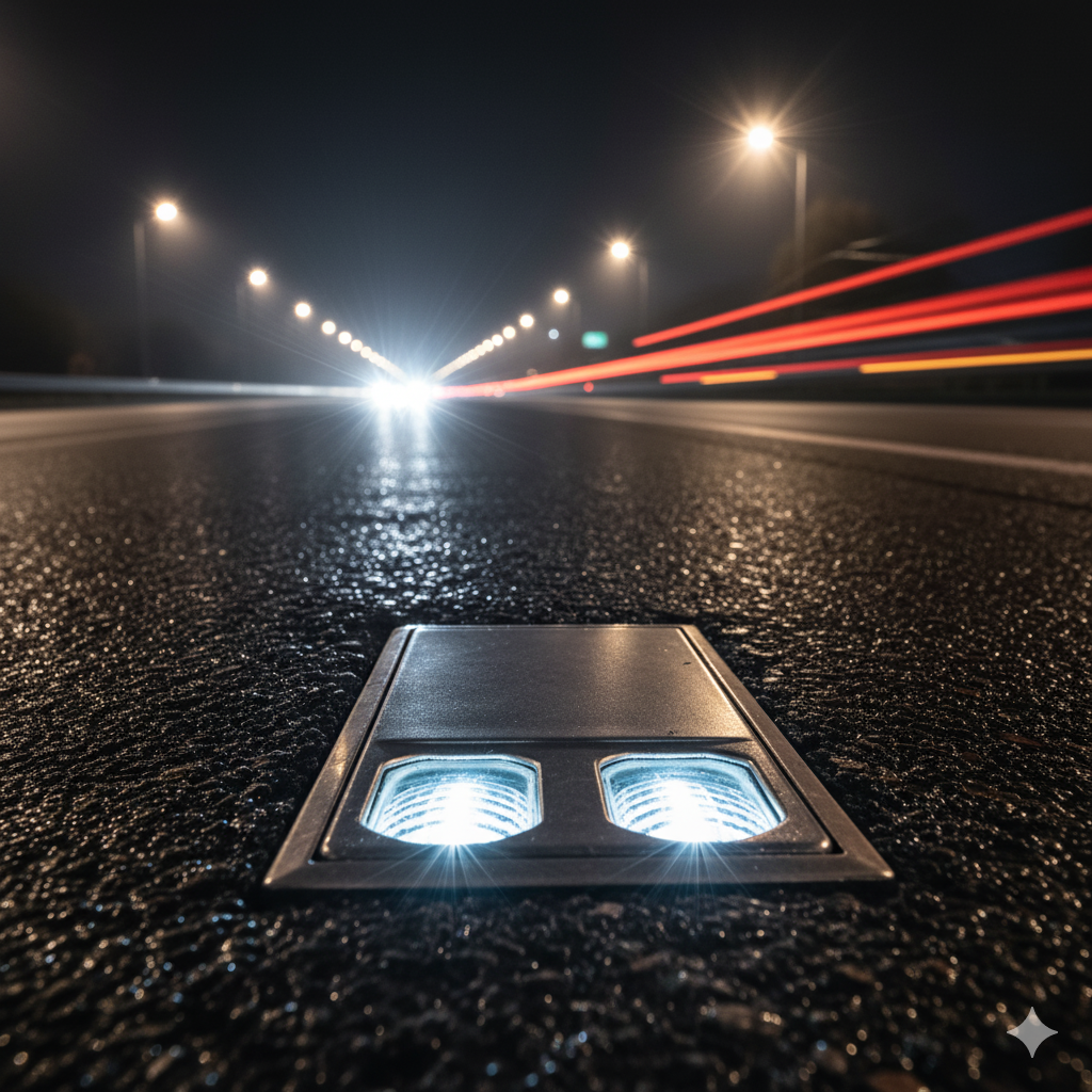 Guía Completa de Ojos de Gato: Clave para la Seguridad Vial Nocturna 1 ojos de gato reflectivos en peru ccimasenalizaciones peru