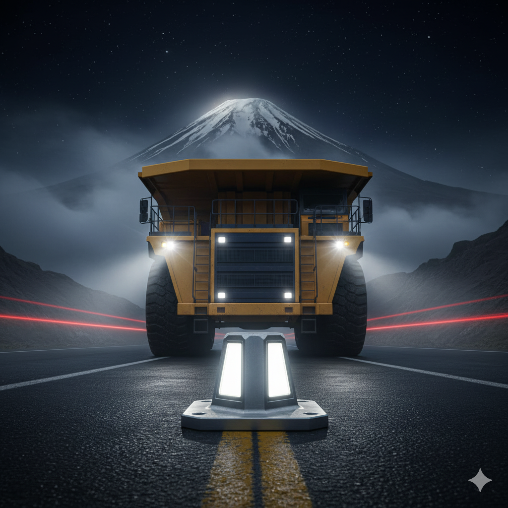 Altitud y Resistencia Extrema: La Tacha Reflectiva (Ojo de Gato) Perfecta para las Rutas Mineras de Arequipa 1 ojos de gato vial arequipa vias mineras ccimasenalizaciones peru