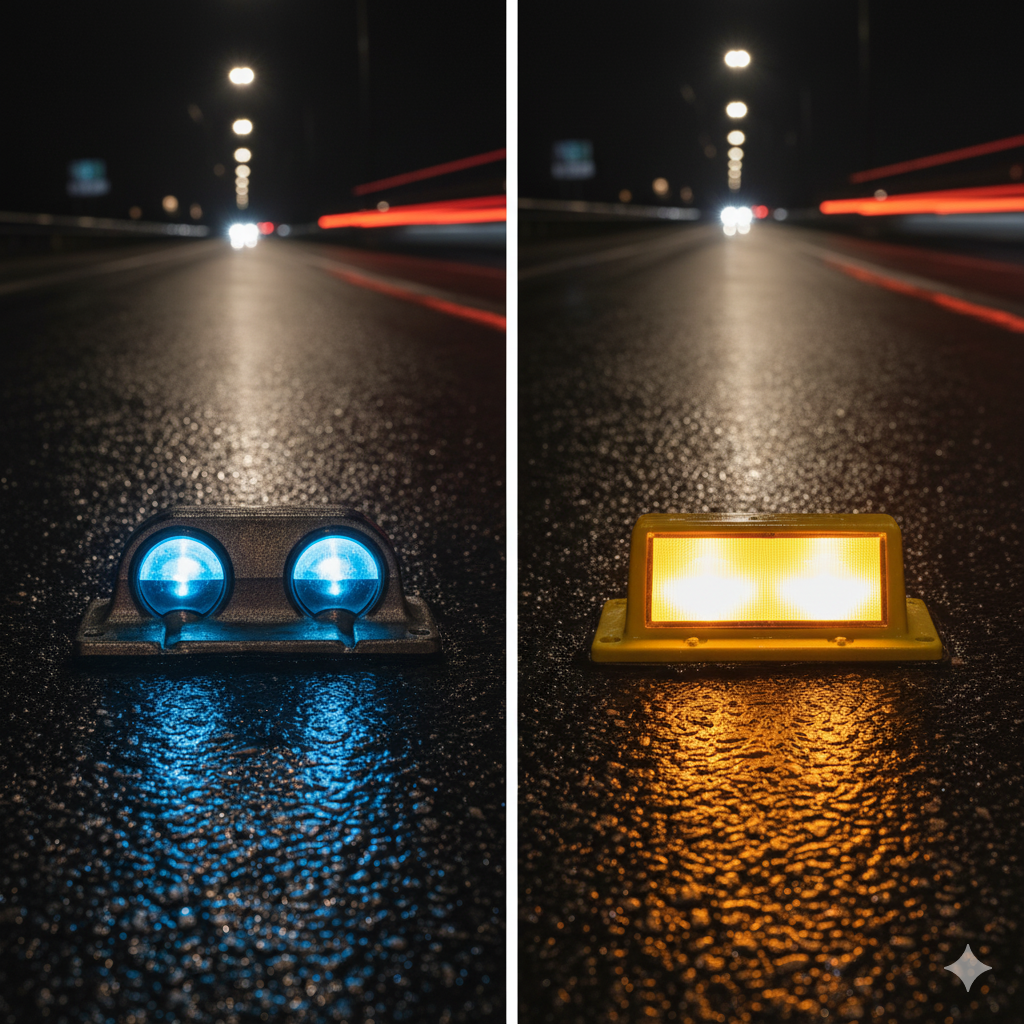 Ojos de Gato o Vialetas: ¿Cuál es el mejor marcador para las vías de Arequipa y Lima? 1 ojos de gato vs vialetas comparacion vial ccimasenalizaciones peru