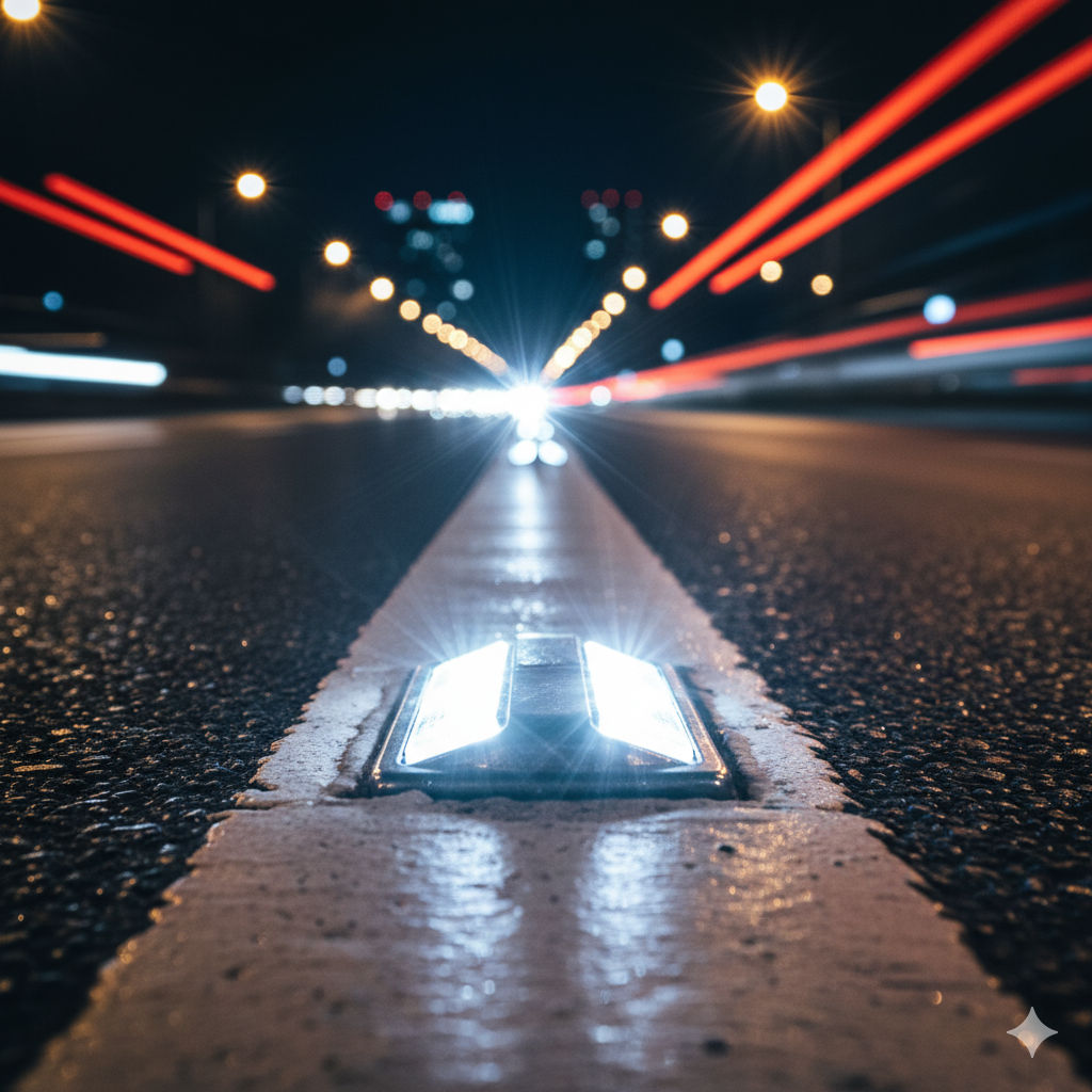 El Héroe Anónimo de la Carretera: ¿Por qué los Ojos de Gato Salvan Vidas? 8 que son los ojos de gato viales importancia ccimasenalizaciones peru