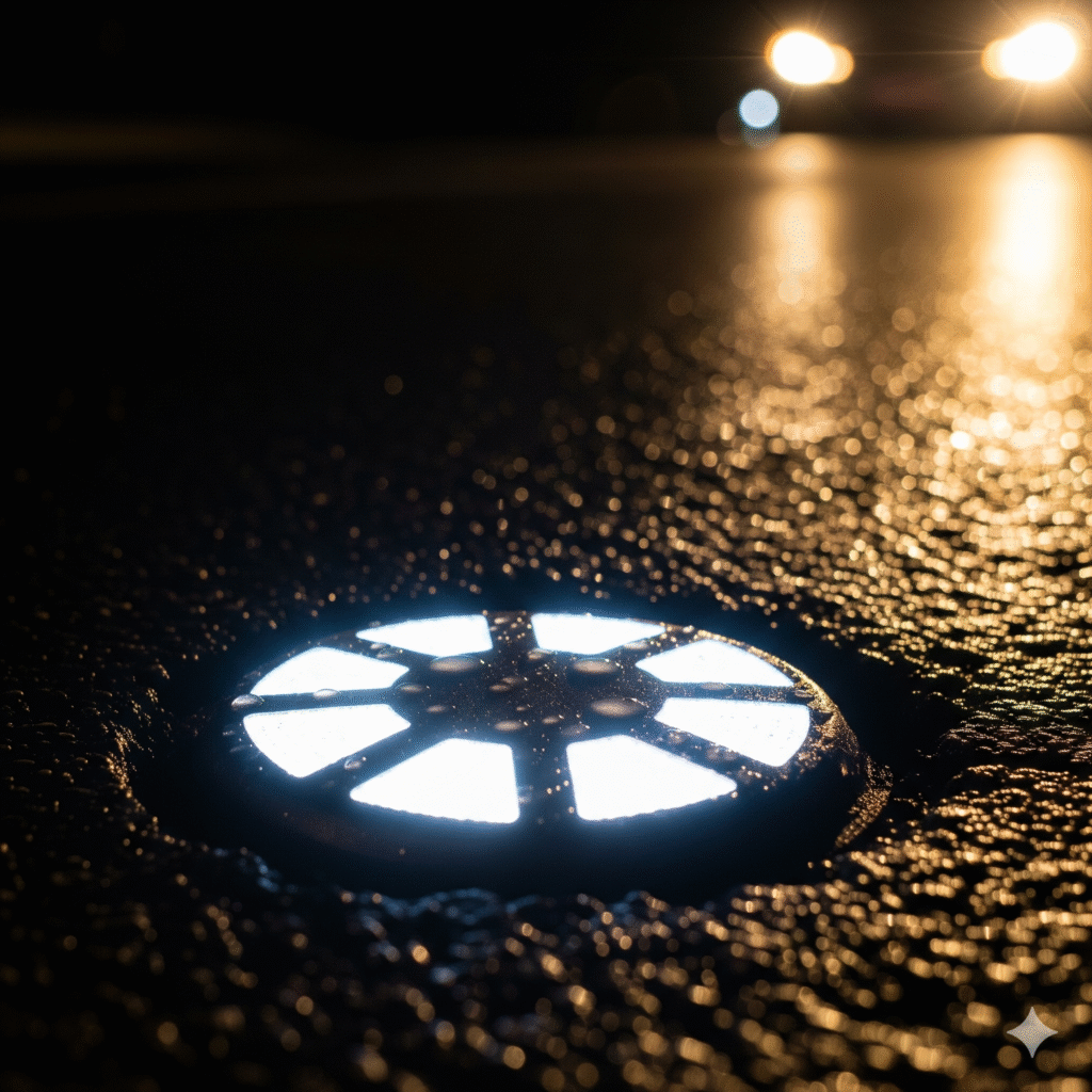 La Prueba Está en el Camino: Cómo las Tachas Reflectivas Salvan Vidas en Carreteras de Arequipa y Lima. 5 reduccion de accidentes con tachas ccimasenalizaciones peru