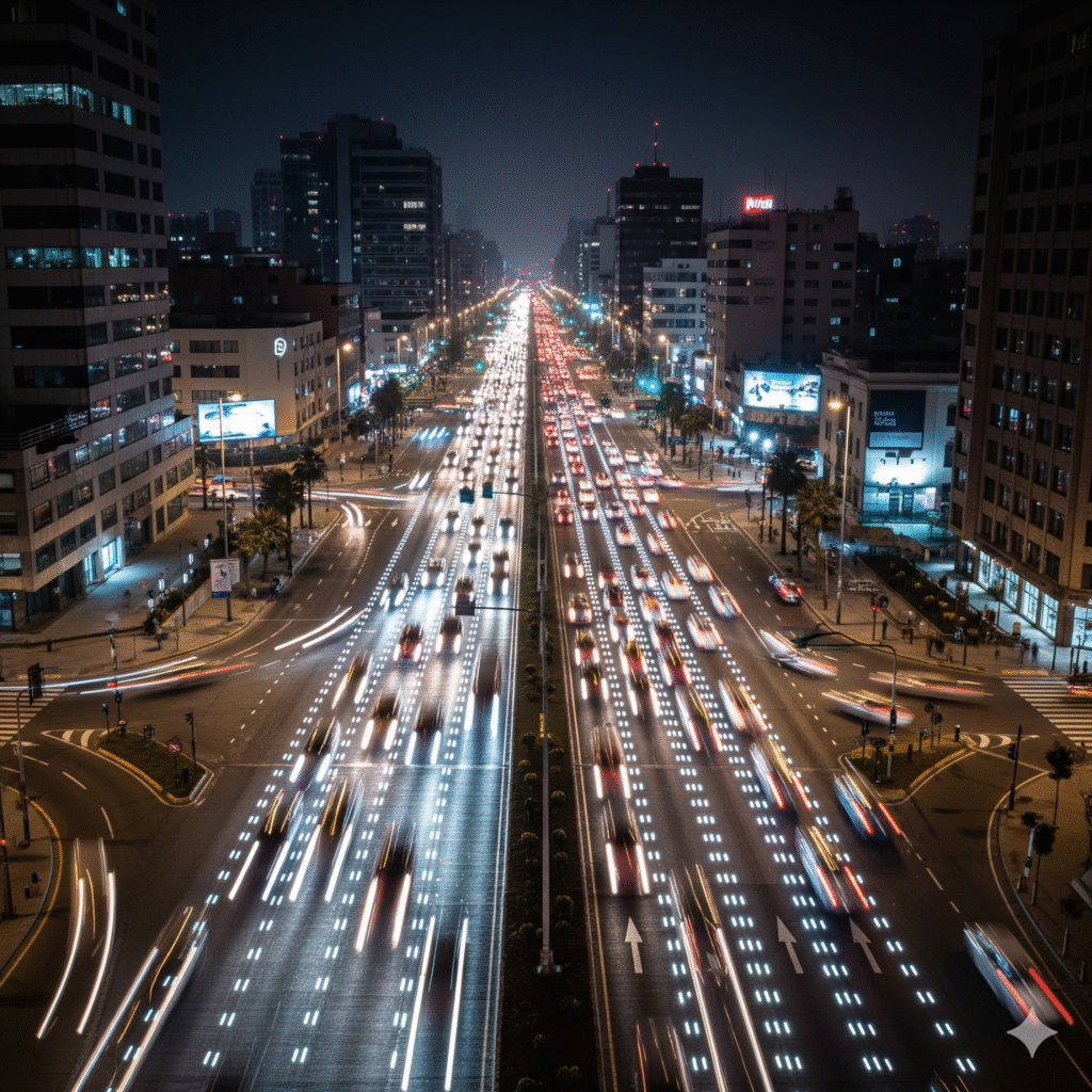 Transformando las Calles: Cómo la Seguridad Vial se Logra con la Tecnología Correcta 1 seguridad vial avenidas tachones ccimasenalizaciones peru