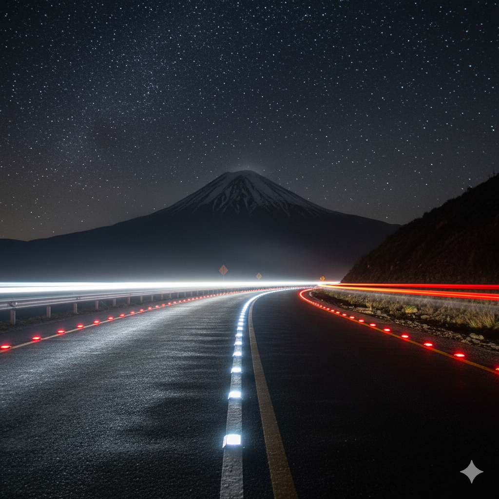 No es Solo un Reflector: 4 Funciones de la Tacha Vial que Hacen las Carreteras Peruanas a Prueba de Noche. 1 tacha reflectiva vial usos seguridad ccimasenalizaciones peru