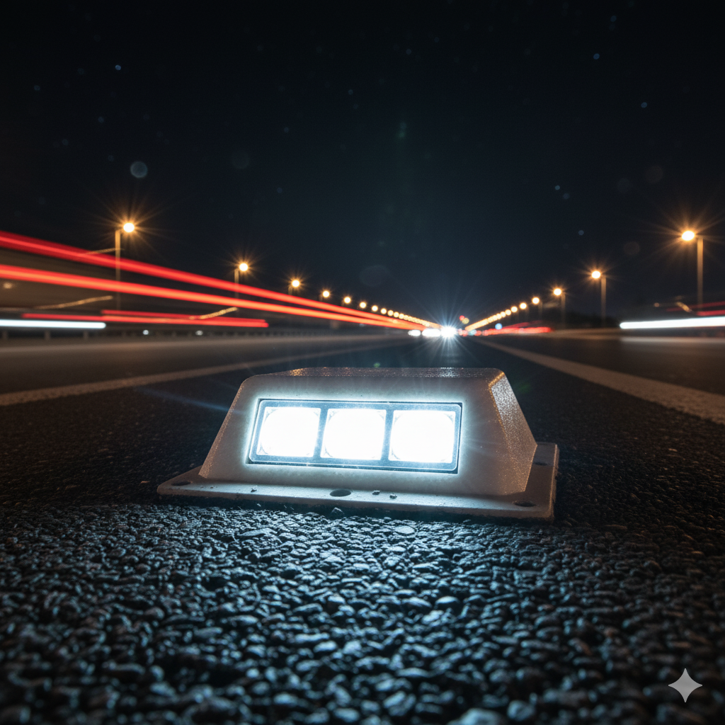 Durabilidad Garantizada: La Tacha de Fibra de Vidrio que Vence al Tráfico Pesado en el Perú 1 tachas de fibra de vidrio resistencia ccimasenalizaciones peru