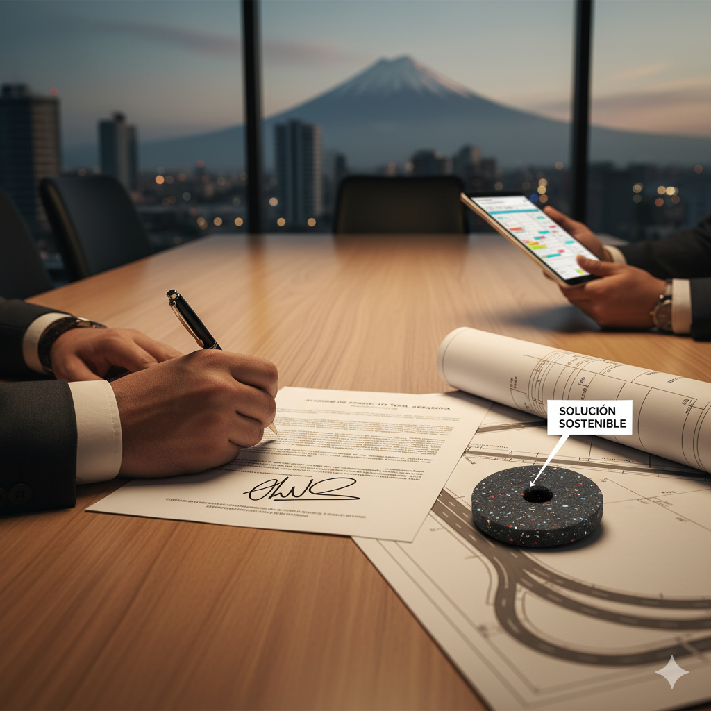 ¡Doble Beneficio! Las 7 Razones por las que su Próximo Proyecto Vial Debe Usar Tachas Recicladas 1 tachas recicladas solucion ecologica ccimasenalizaciones peru