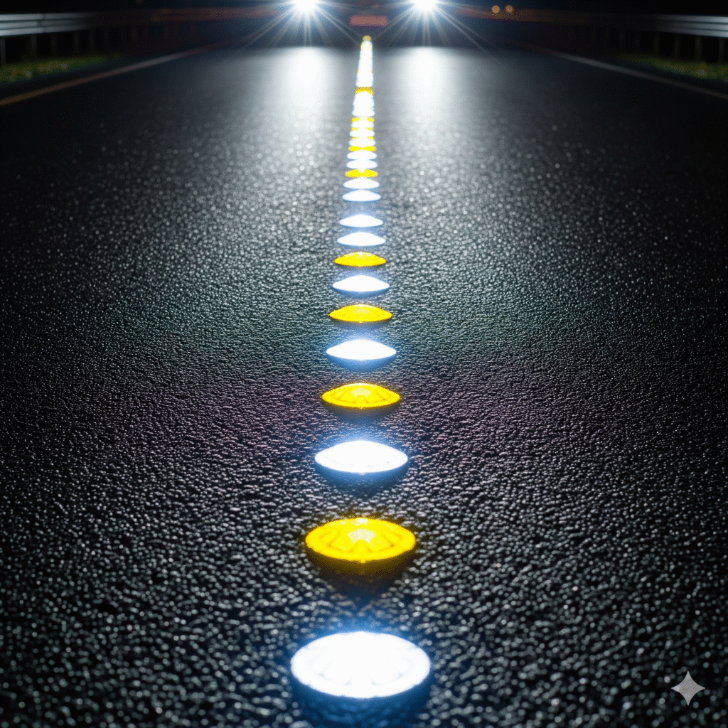 tachas reflectivas seguridad vial ccimasenalizaciones peru