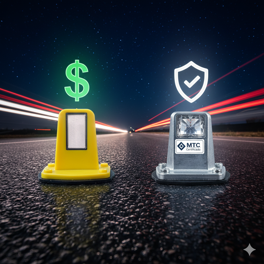 ¿Buscando Tachas en Sodimac? La Verdad sobre Precios vs. Calidad Certificada MTC para Vías en Lima y Arequipa. 1 tachas reflectivas sodimac modelos precios ccimasenalizaciones peru