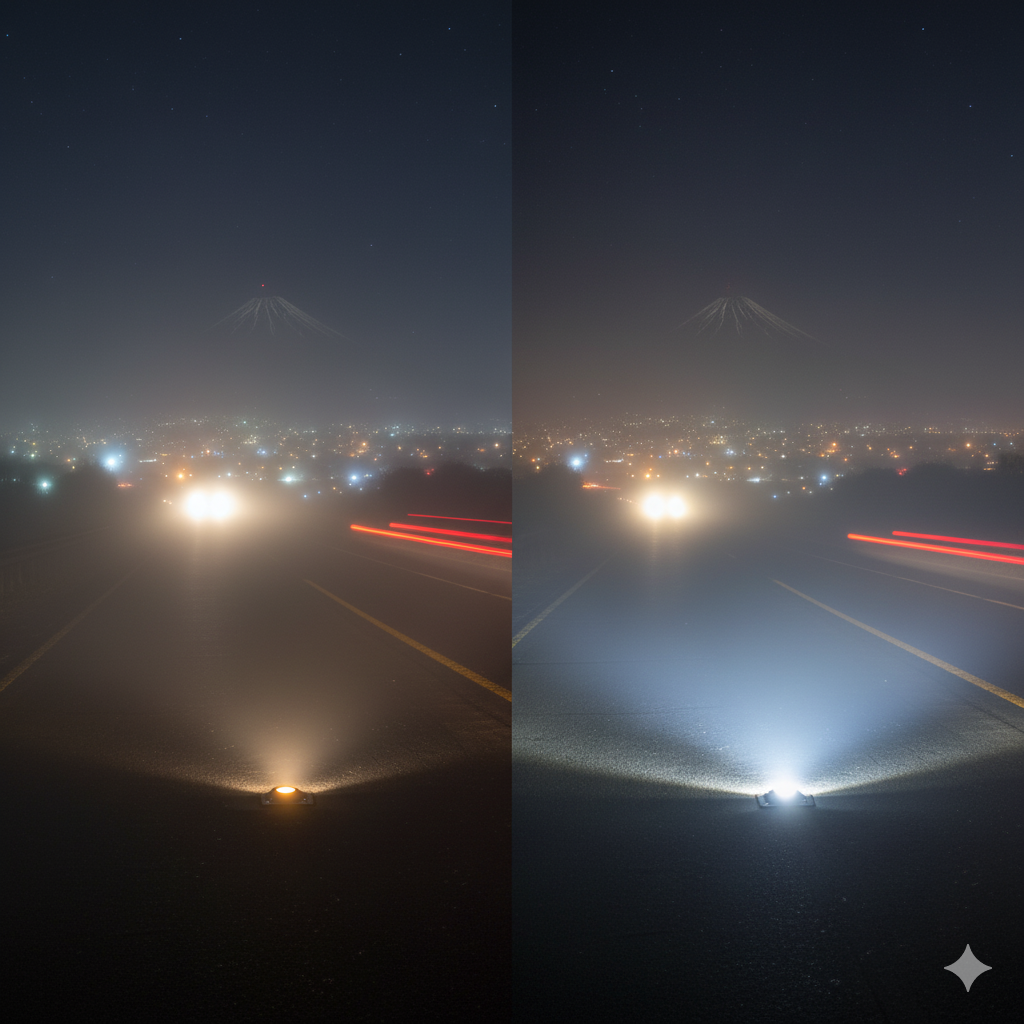 ¿Bajo Costo vs. Alta Seguridad? El Análisis Real Antes de Comprar Marcadores Viales en 2025 3 tachas reflectivas vs led comparativa ccimasenalizaciones peru