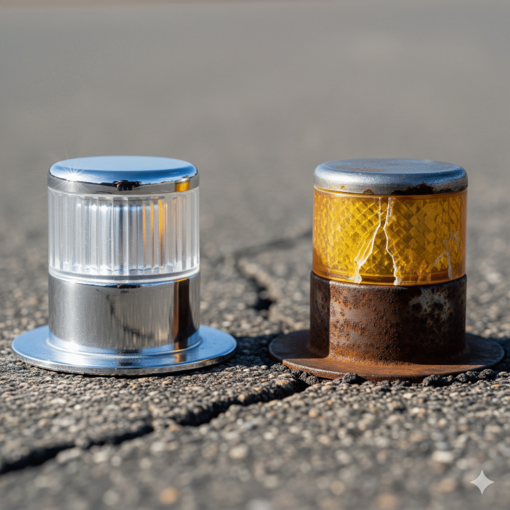 tachas viales durables largo plazo ccimasenalizaciones peru