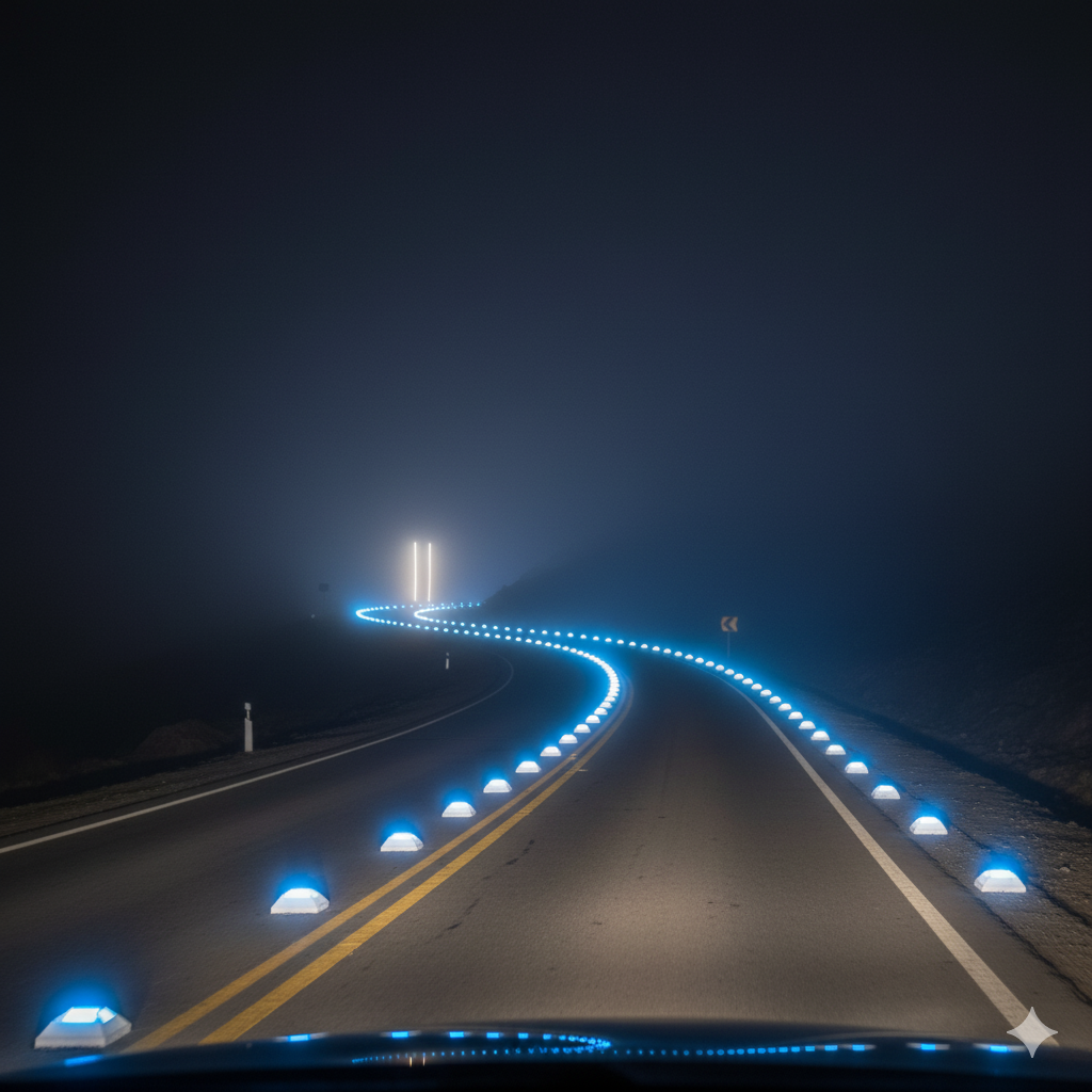 3 Razones para Priorizar las Tachas Viales en Carreteras de Montaña 1 tachas viales en carreteras de montana ccimasenalizaciones peru