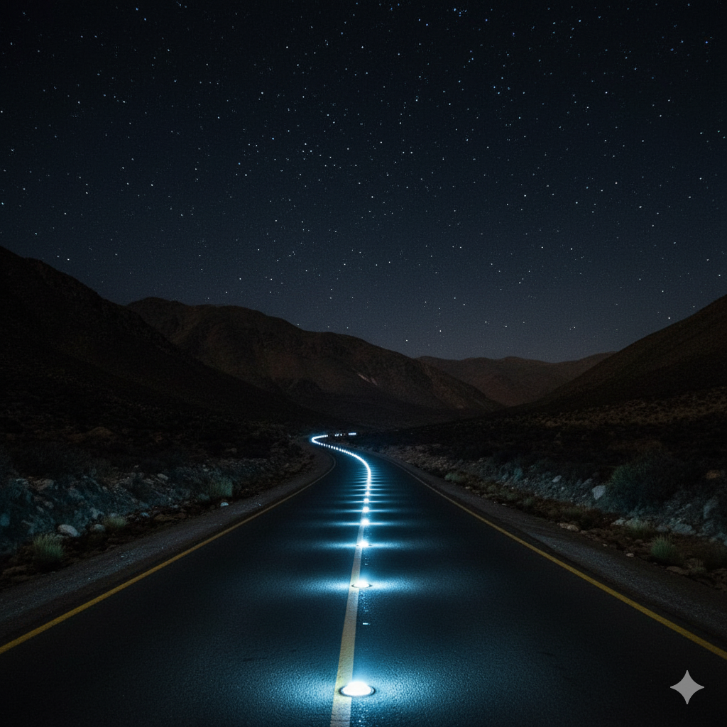 Visibilidad Fuera de la Ciudad: La Seguridad que las Vías Rurales Necesitan 1 tachas viales en vias rurales seguridad ccimasenalizaciones peru