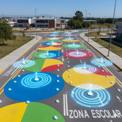 tachas viales en zonas escolares ccimasenalizaciones peru
