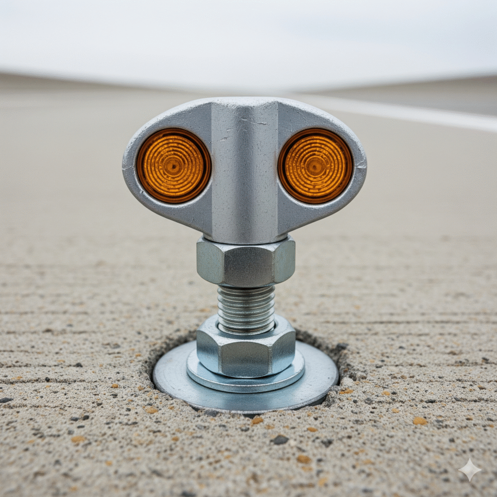 De Carretera a Autopista: ¿Por Qué el Concreto Exige una Solución Diferente en Tachas Viales? 11 tachas viales para concreto en proyecto ccimasenalizaciones peru