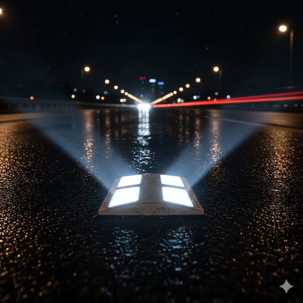 La Matriz de Riesgos: Cómo Elegir el Tipo de Tacha Reflectiva Correcto para No Comprometer la Seguridad Vial. 8 tipos de tachas reflectivas guia ingenieros ccimasenalizaciones peru