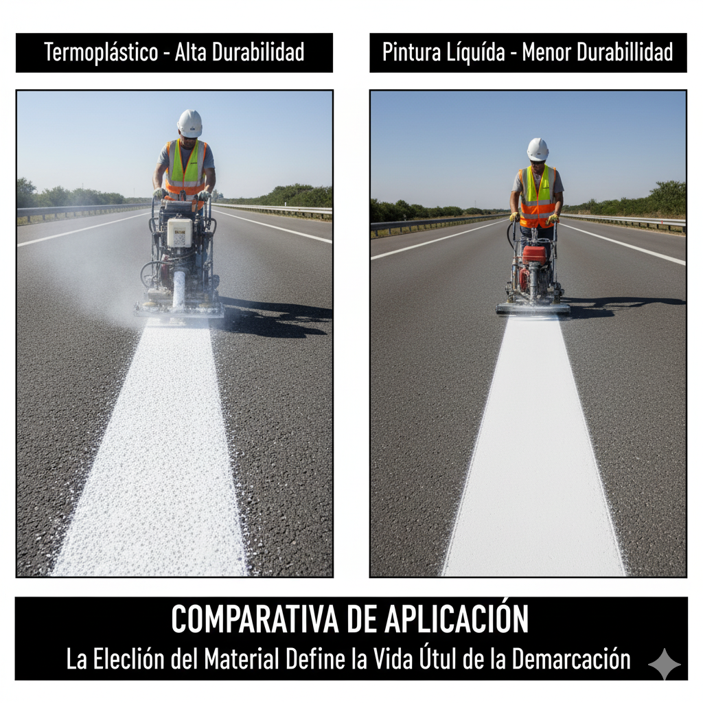 El Círculo Vicioso del Repintado: ¿Por Qué sus Líneas Viales No Duran? 1 cuanto duracion de la pintura vial duracion ccimasenalizaciones peru