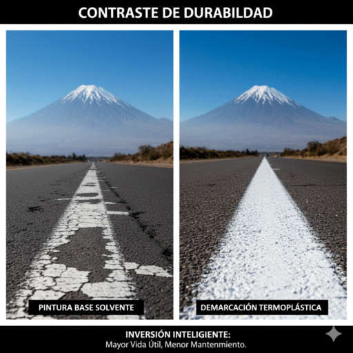 diferencias pintura vial termoplastica ccimasenalizaciones peru