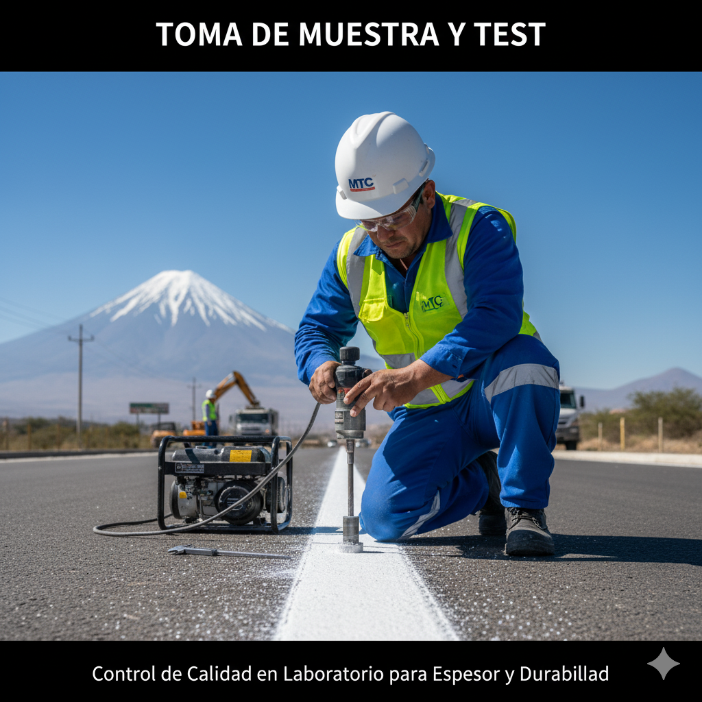 El Criterio No es el Precio: La Guía Definitiva para Elegir la Pintura Vial de Alto Rendimiento en Perú (MTC). 9 elegir pintura vial mtc guia tecnica ccimasenalizaciones peru