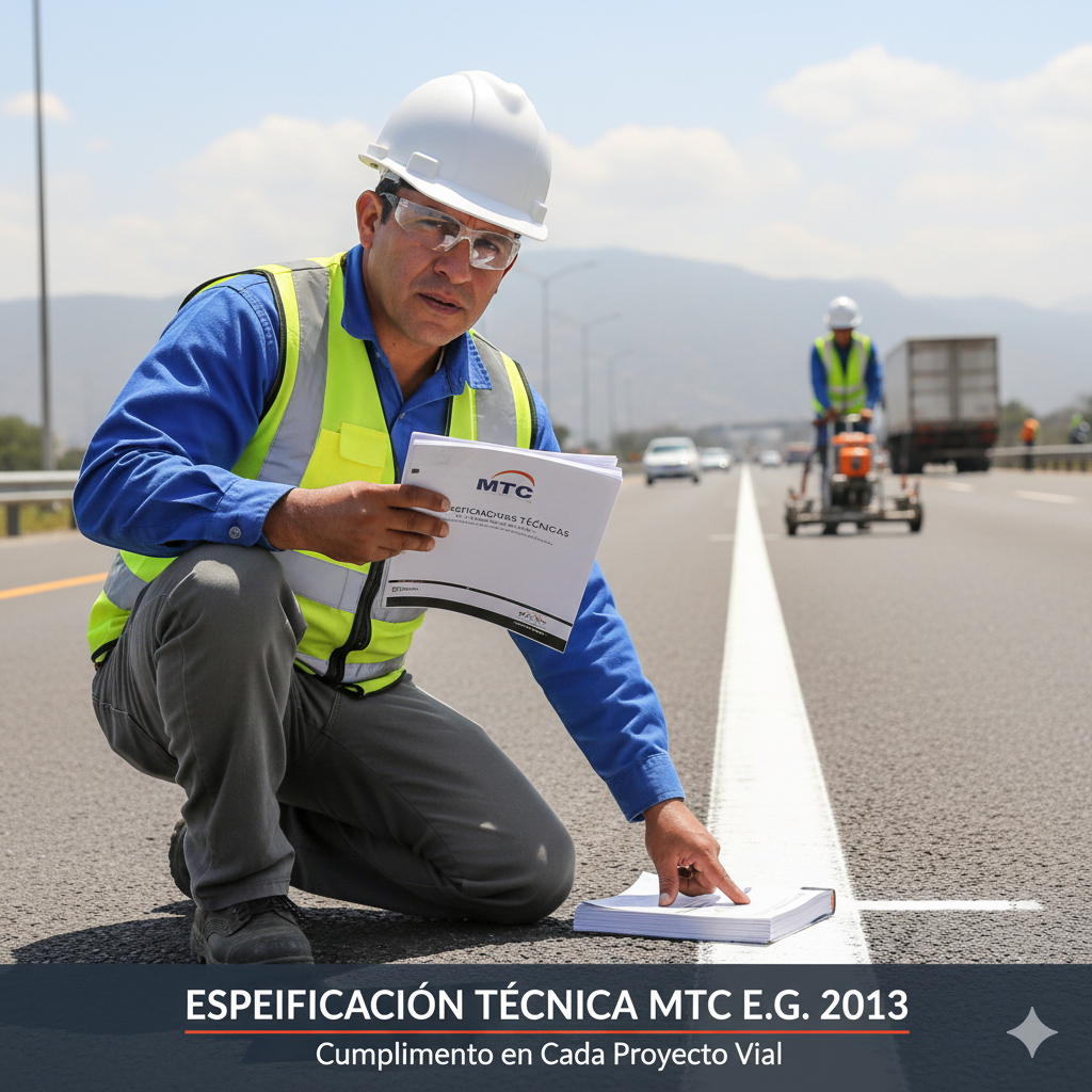 nombre tecnico pintura de carreteras ccimasenalizaciones peru