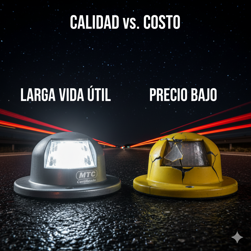 Presupuesto Vial en Arequipa: ¿Deberías Comprar Ojo de Gato Vial por Precio o por Durabilidad en la Panamericana Sur? 8 ojo de gato vial precio arequipa ccimasenalizaciones peru