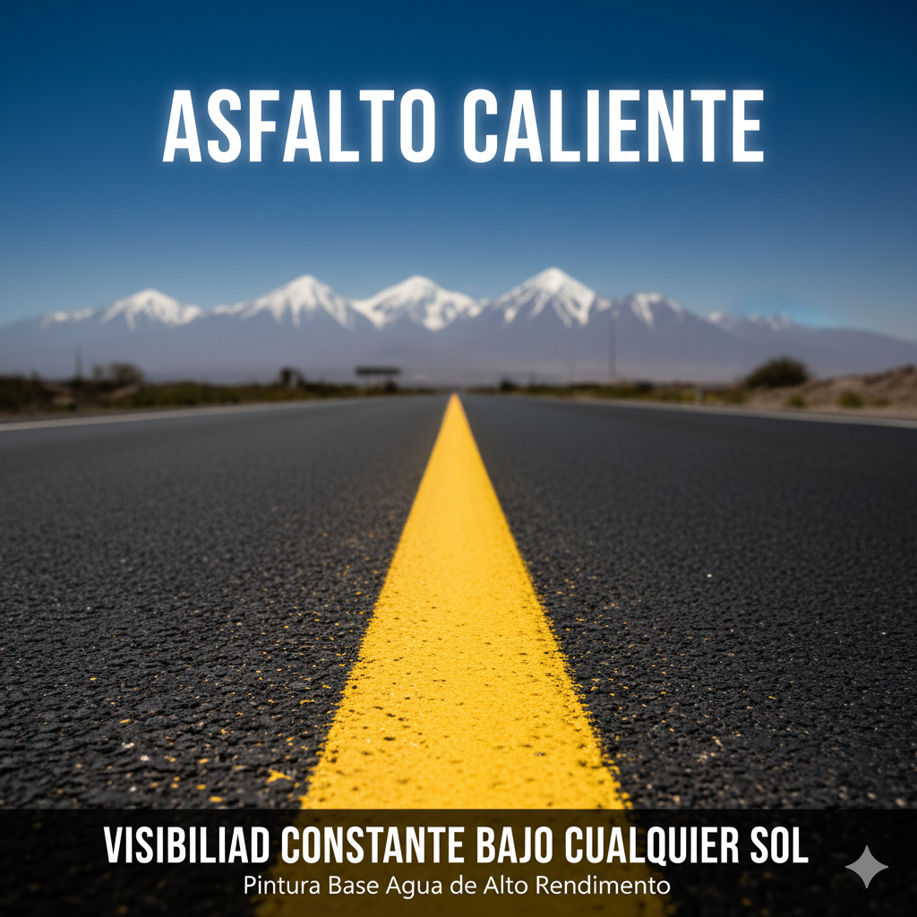 Tecnología que Desafía el Calor: El Secreto de los Pigmentos Refractarios para un Color Inalterable en Vías Urbanas. 1 pigmentos refractarios pintura base agua ccimasenalizaciones peru