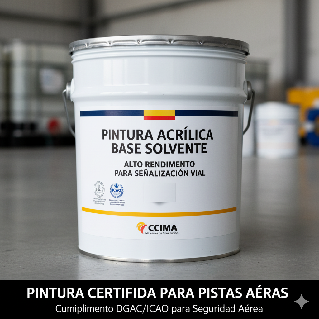 Jet Blast, Químicos y Oscuridad: Por Qué su Pintura de Pista Debe Cumplir con la ICAO al Pie de la Letra. 1 pintura aeropuertos icao demarcacion pistas ccimasenalizaciones peru