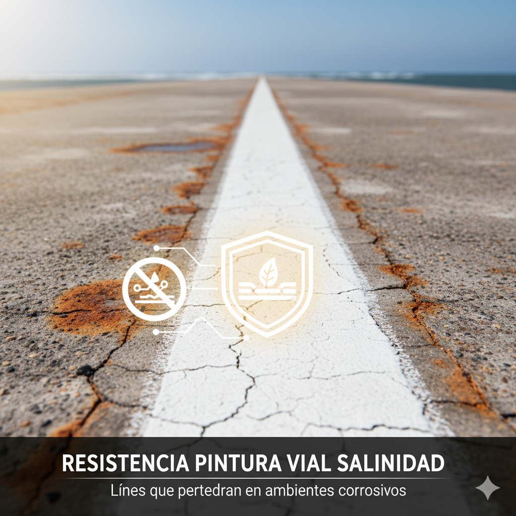 El Escudo Químico: Por Qué la Demarcación Base Solvente Vence a la Salinidad y el Sol Abrasador de la Costa. 1 pintura base solvente aeropuertos costa ccimasenalizaciones peru