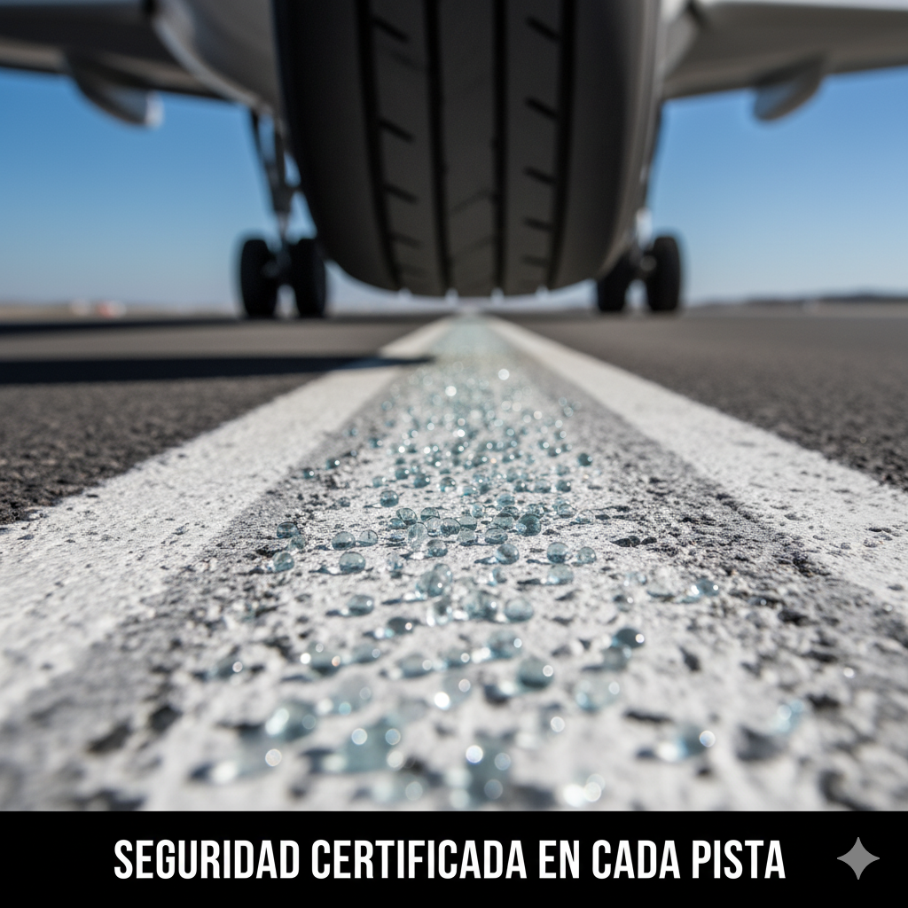 La Línea de Vida del Vuelo: Por Qué la Pintura Base Solvente es la Única Opción Aprobada para Pistas ICAO. 1 pintura base solvente aeropuertos icao ccimasenalizaciones peru 2