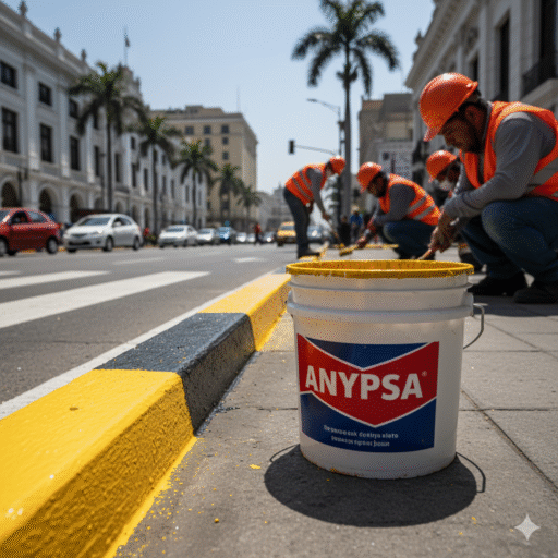 pintura de trafico anypsa precio costo guia ccimasenalizaciones peru