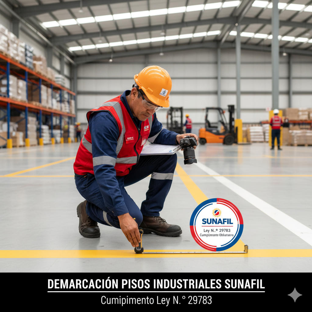 Más allá del Tráfico: ¿Por Qué los Líderes Logísticos Usan Base Solvente para Demarcar sus Almacenes en Lima y Arequipa? 11 pintura solvente demarcacion industrial ccimasenalizaciones peru
