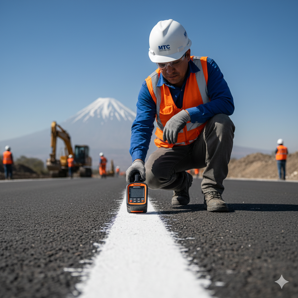 ¿Seguridad Nocturna? Cómo la Pintura Tráfico Blanco Anypsa Transforma las Carreteras Oscuras de Arequipa y Lima. 12 pintura trafico blanco anypsa ccimasenalizaciones peru