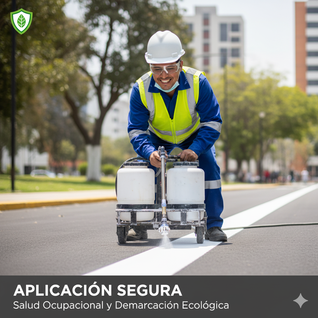 pintura vial bajo voc ecoeficiencia ccimasenalizaciones peru