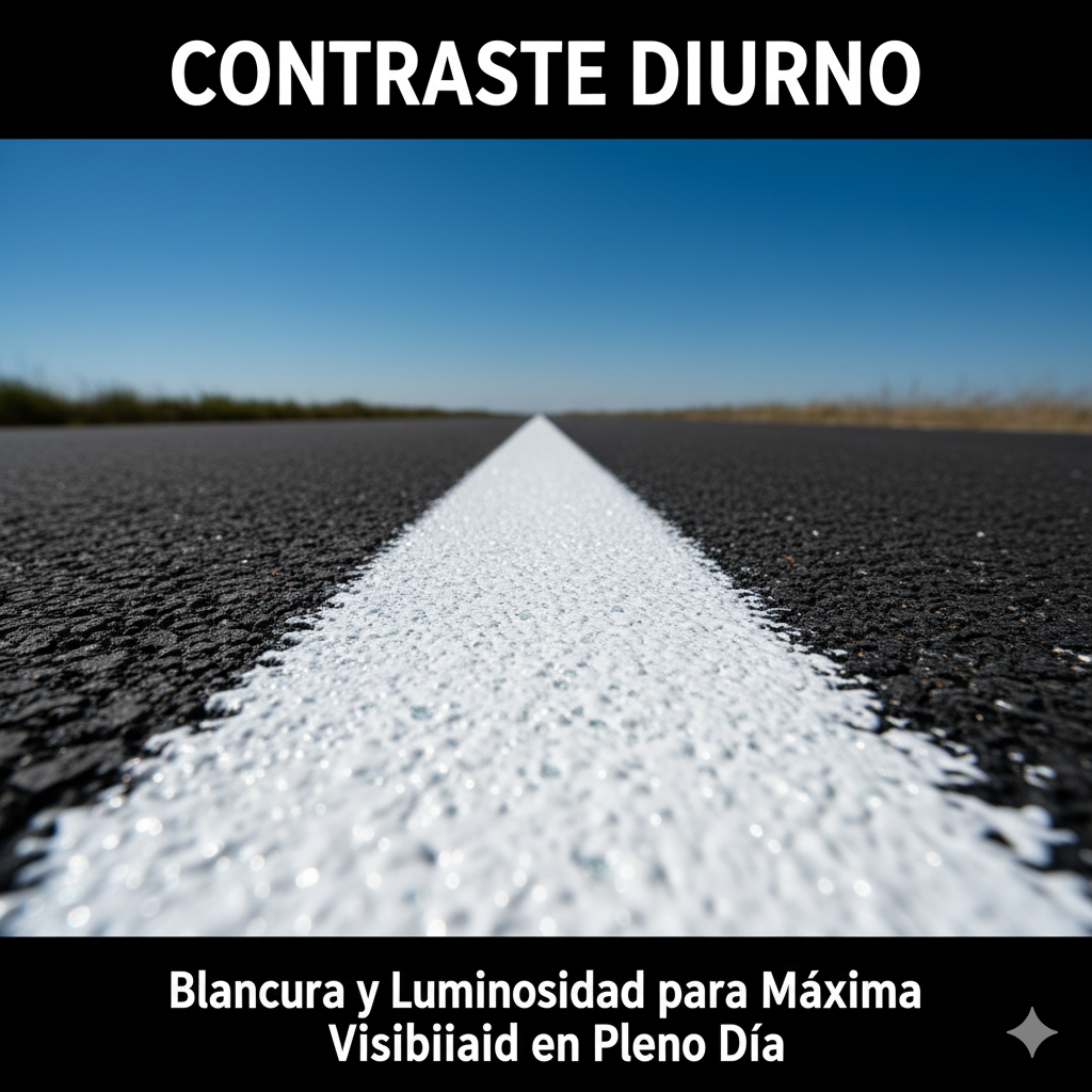 Factor de Luminancia MTC: ¿Cómo Garantizar la Visibilidad Diurna de su Pintura Vial Blanca? 7 pintura vial blanca visibilidad normativa ccimasenalizaciones peru