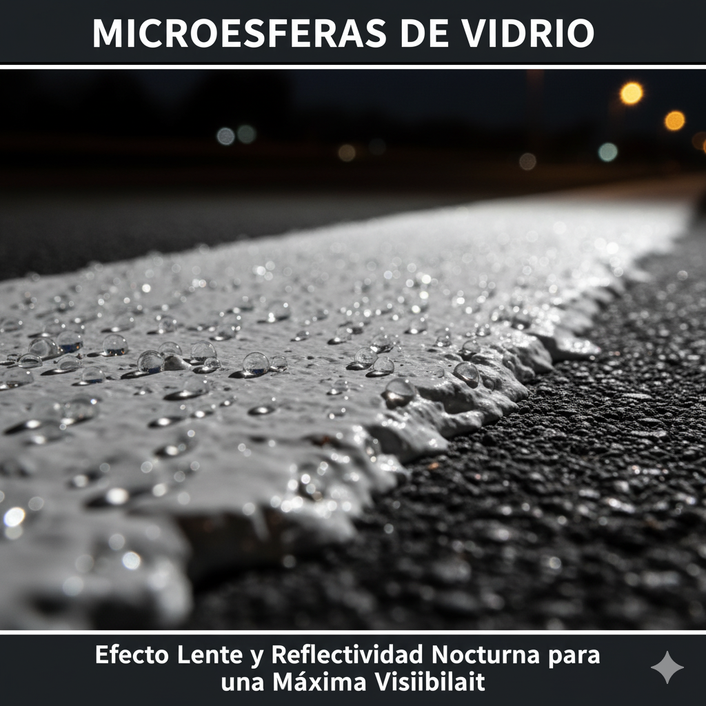 Líneas Luminosas que Salvan Vidas: Conoce el Material de Señalización con Máxima Reflectividad en Perú. 12 pintura vial mayor reflectividad nocturna ccimasenalizaciones peru