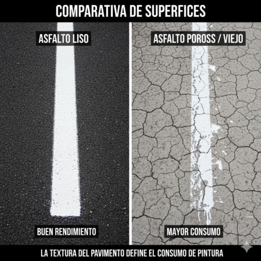 rendimiento pintura de trafico metro lineal ccimasenalizaciones peru