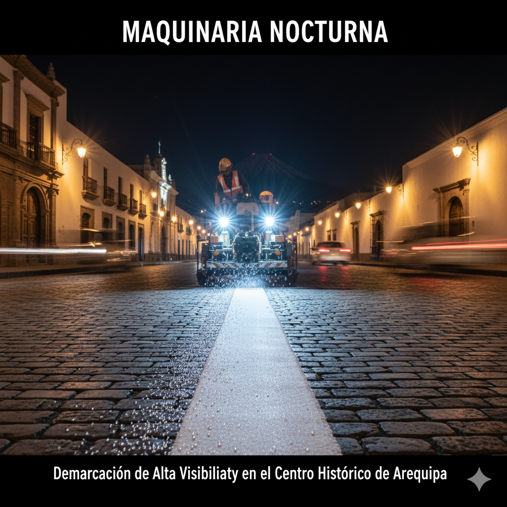 Líneas que Salvan Vidas: El Repintado Vial es la Inversión Más Efectiva para la Seguridad Ciudadana en Arequipa y el Sur. 5 repintado vial municipal proyectos sur peru ccimasenalizaciones peru